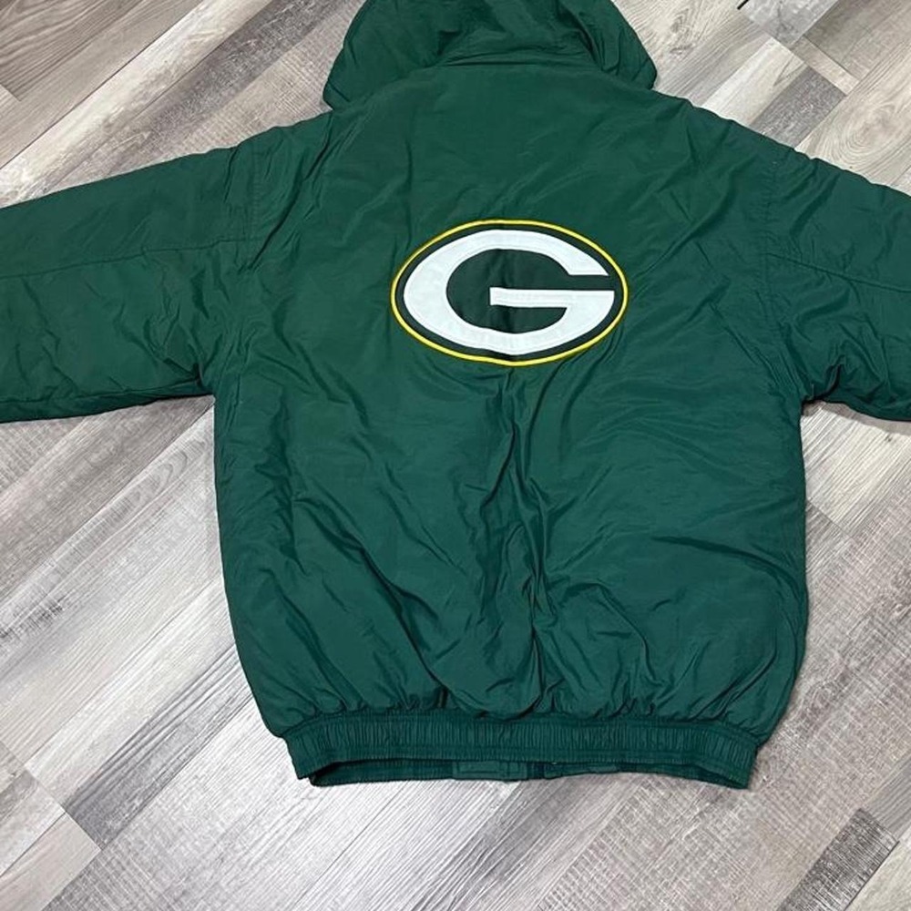 Vintage Starter Wisconsin Green Bay Packers Full Zip jacket Men's Large